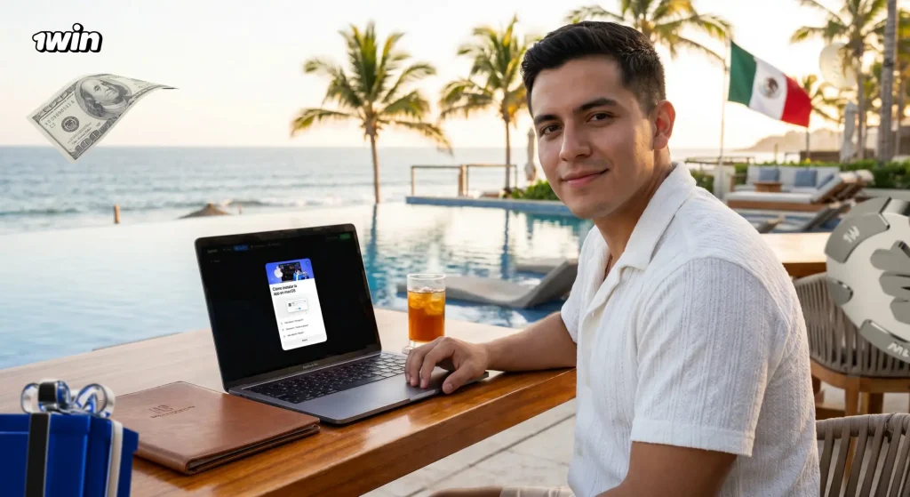 Depósitos y Retiros desde la App de 1win en México